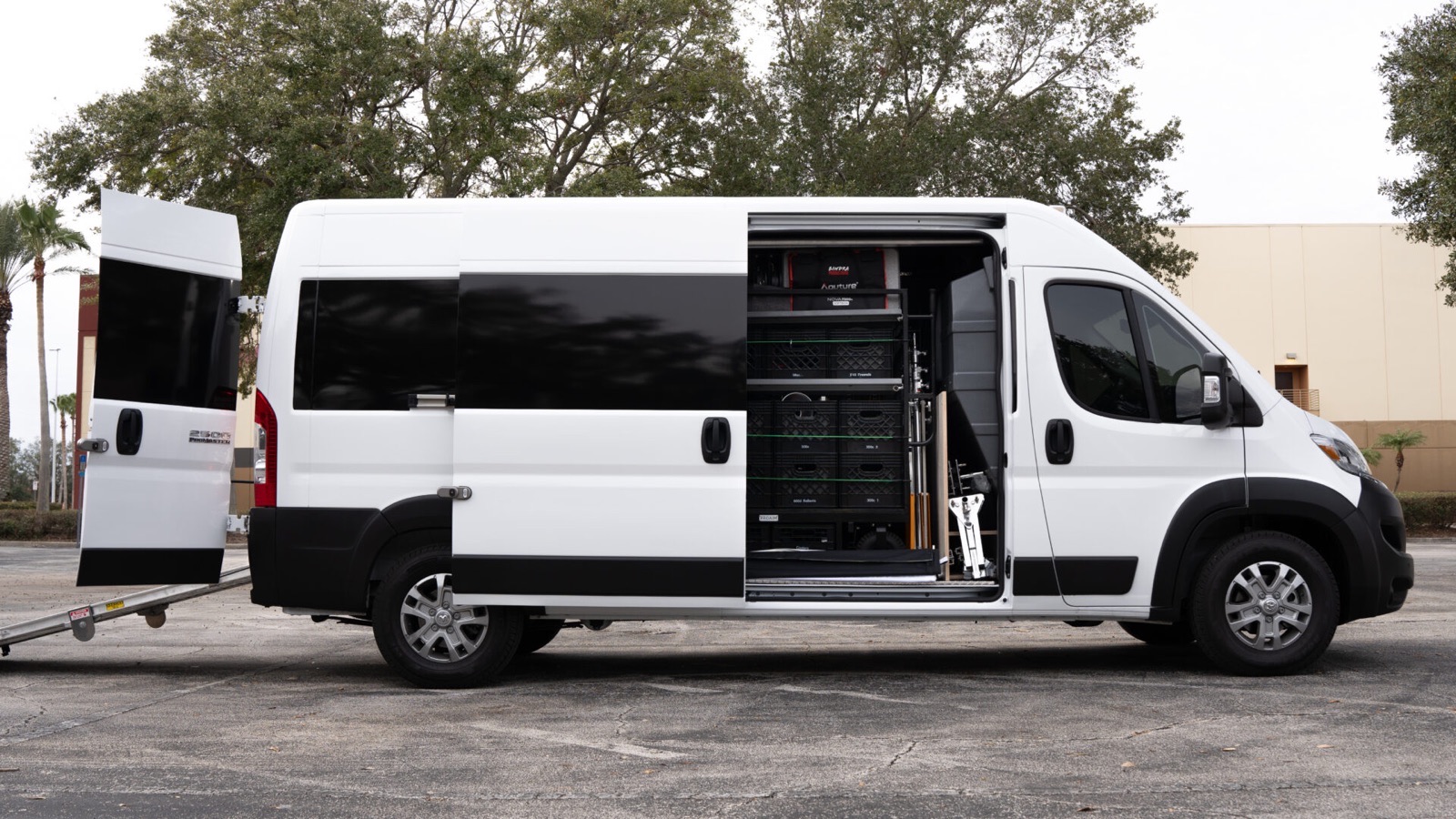 The Orlando Grip Van 2-ton grip and production van by Bindra Productions